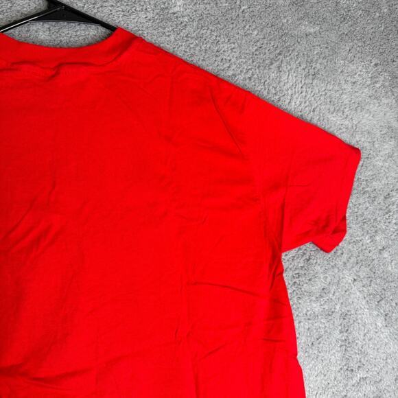 Vintage Kamehameha T Shirt Adult Large Red Crew Neck Makaha Hawaii - Picture 7 of 9